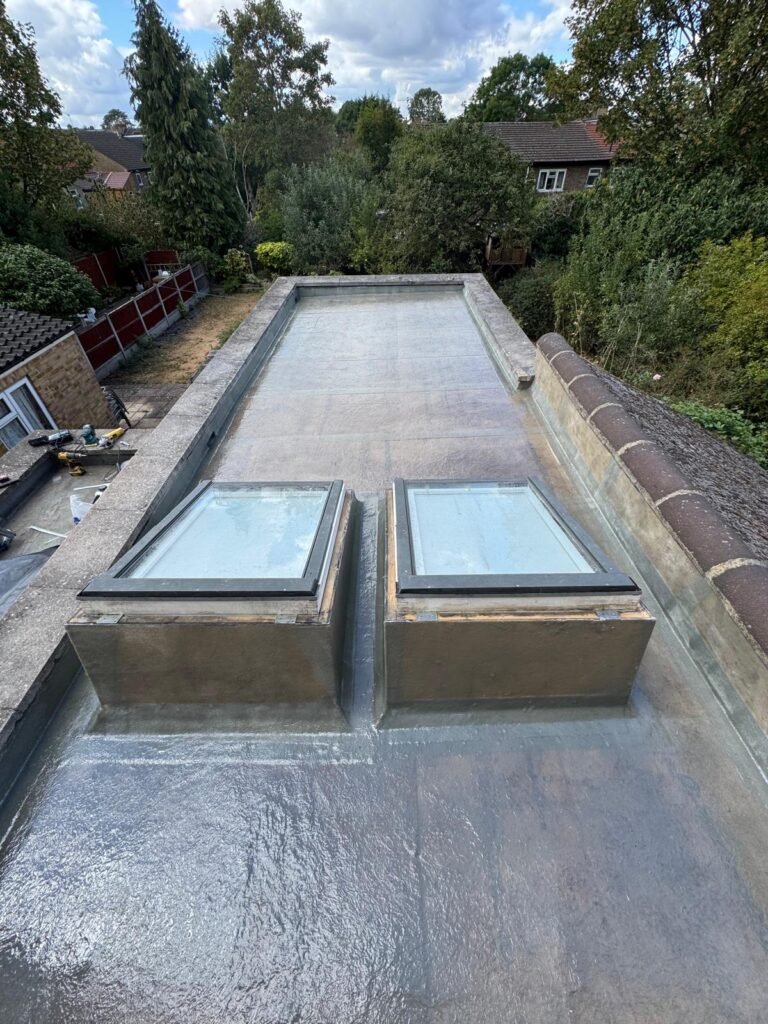 fibreglass roof london